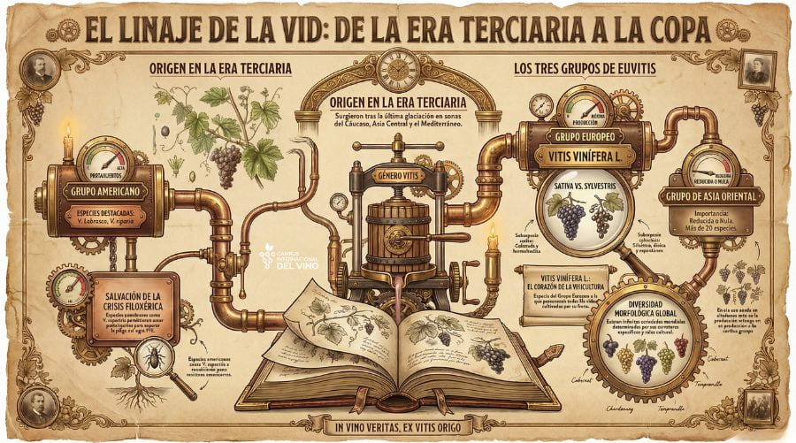 Los subgéneros de la vid